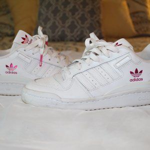 Adidas Forum Low - white/pink - Women's 5.5